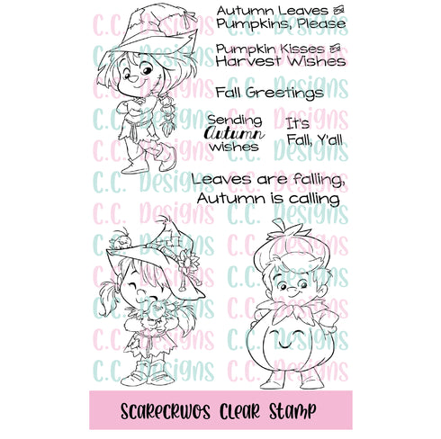 Scarecrows Clear Stamp Set